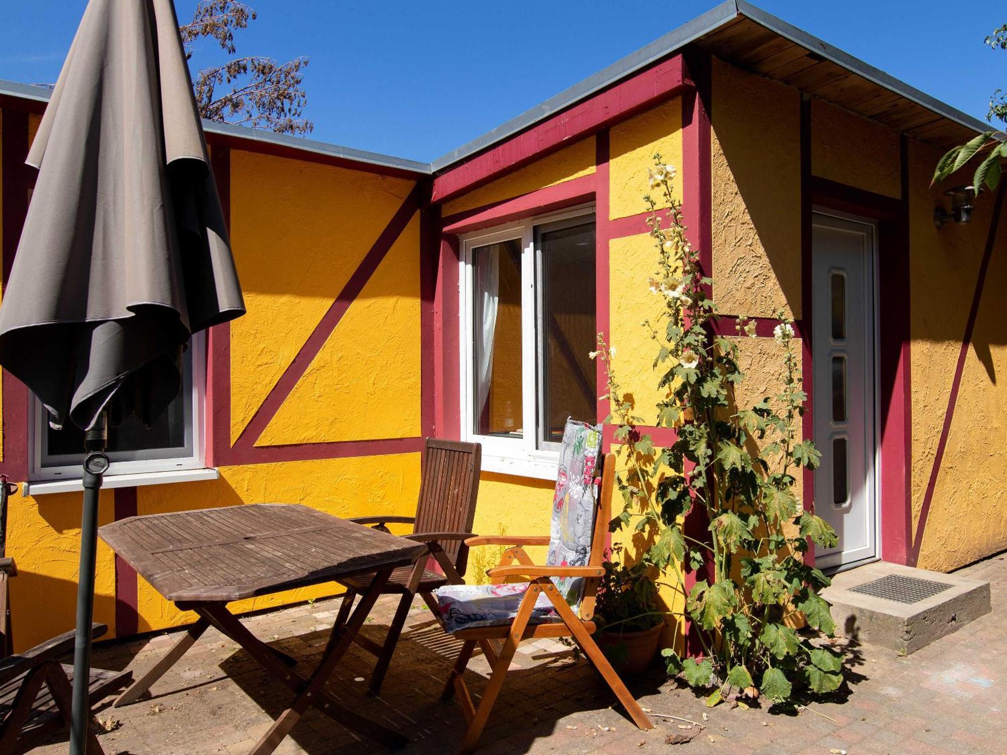 Ferienhaus Mit Maritimer Einrichtung Kroslin Bagian luar foto